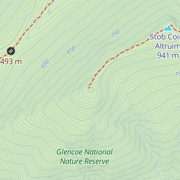 Map of Stob na Broige