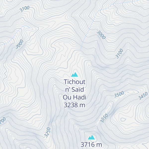 Map of Tichout n’ Saïd Ou Hadi