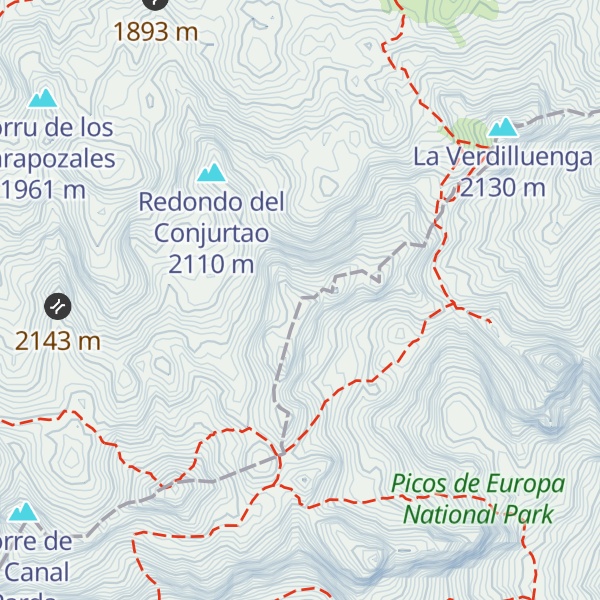 Map of Punta Gregoriana