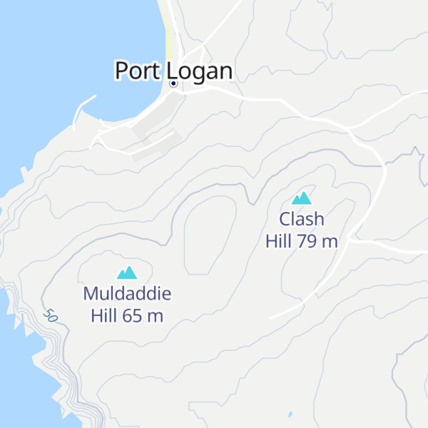 Map of McDonald's Hill