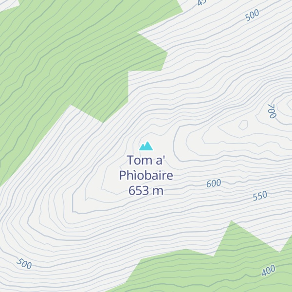 Map of Tom a' Phìobaire