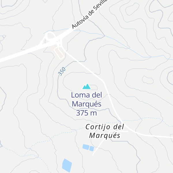 Map of Loma del Marqués