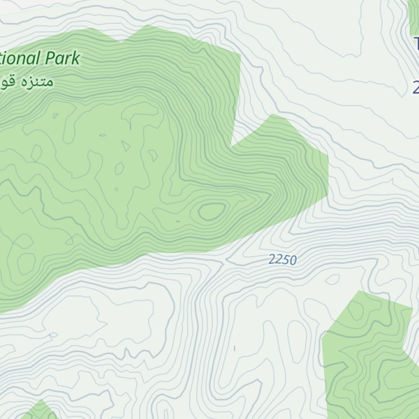 Map of Jebel Ouad Kheter