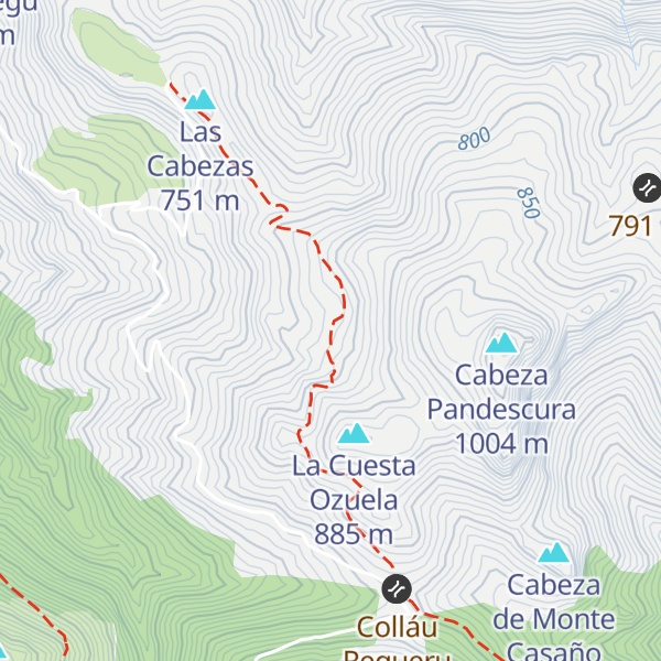 Map of Cabañayu