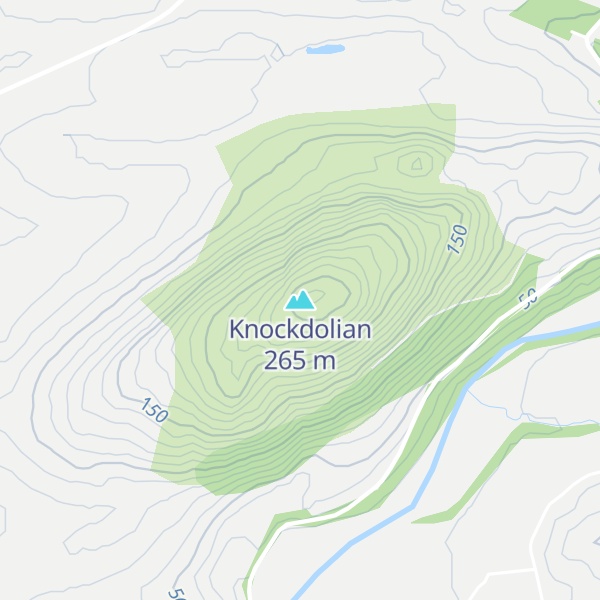 Map of Knockdolian