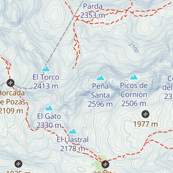 Map of Aguja José de Prado