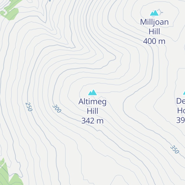 Map of Altimeg Hill