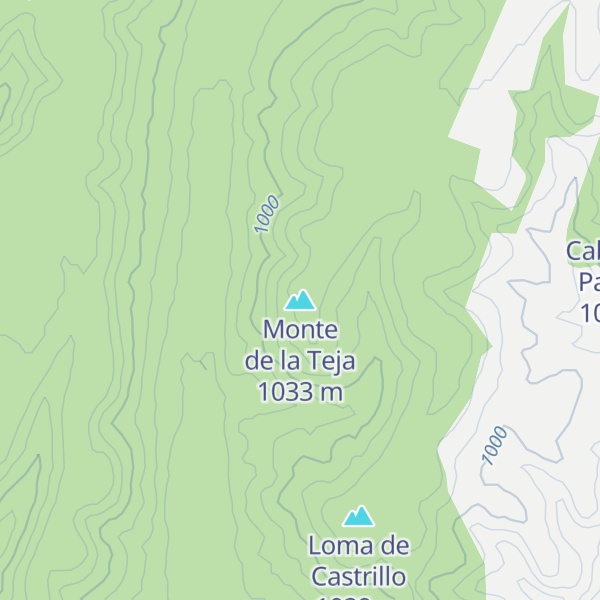 Map of Monte de la Teja