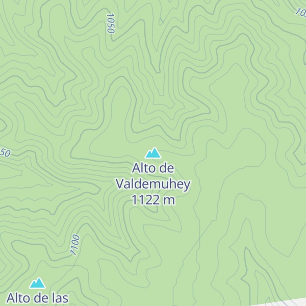 Map of Alto de Valdemuhey