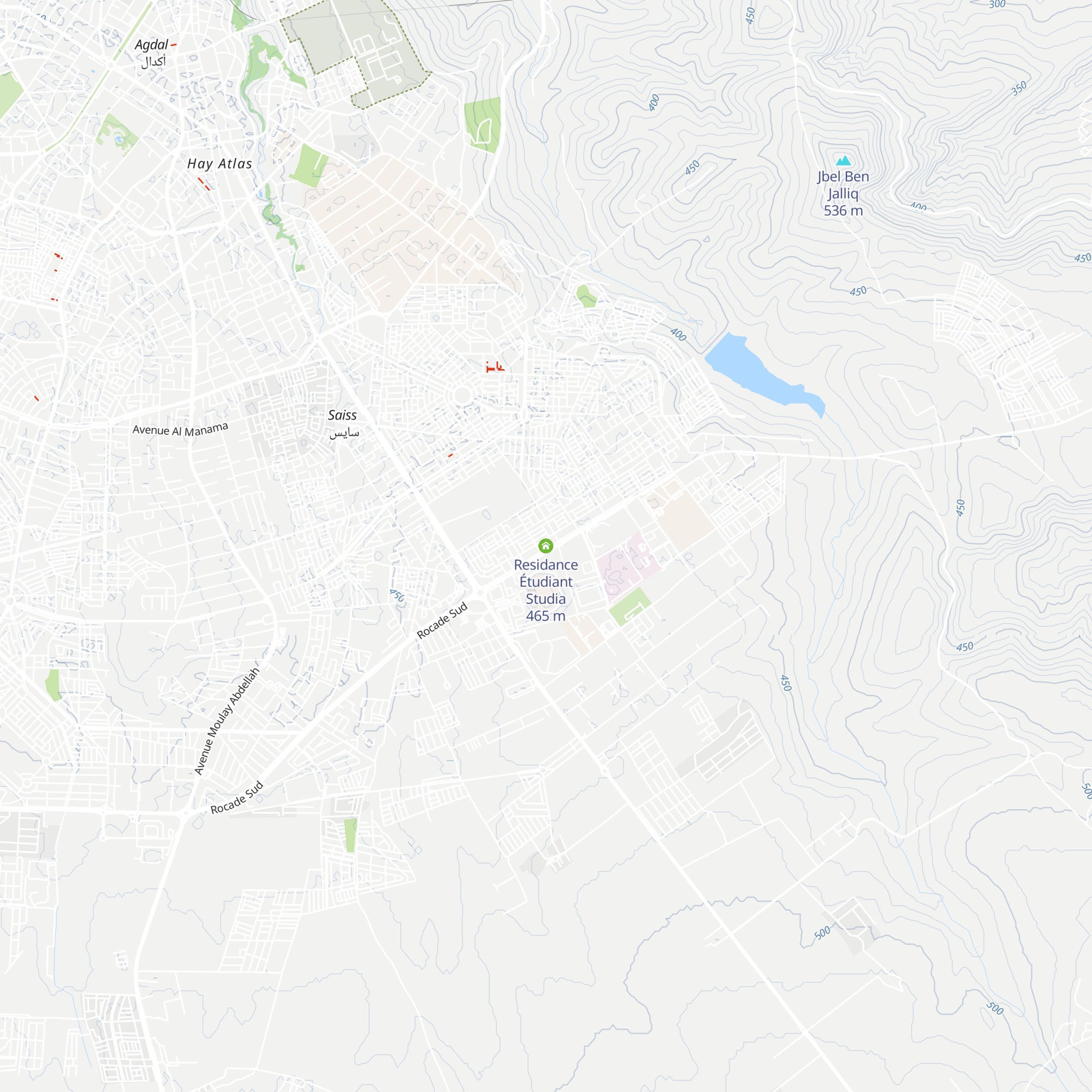 Residance Étudiant Studia map
