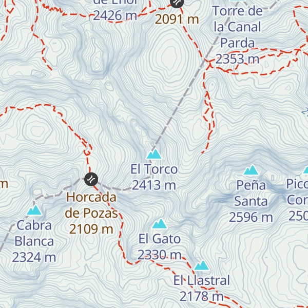 Map of El Torco