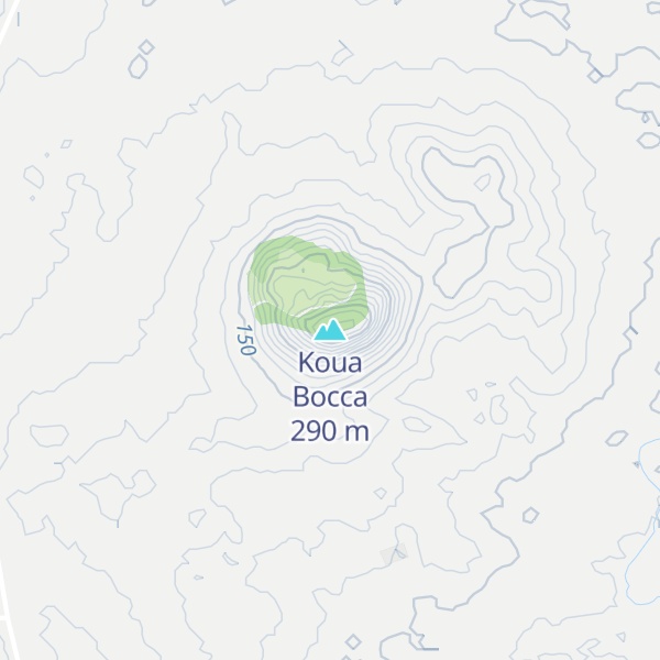 Map of Koua Bocca