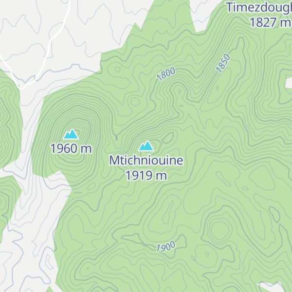 Map of Mtichniouine