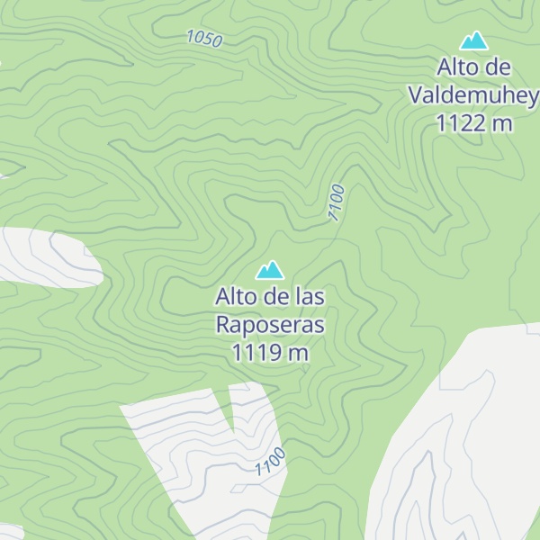 Map of Alto de las Raposeras