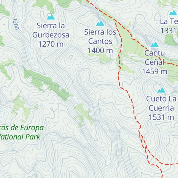 Map of La Llamona