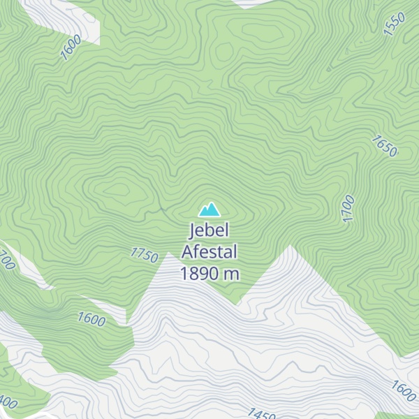 Map of Jebel Afestal