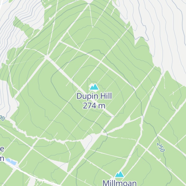 Map of High Millmore