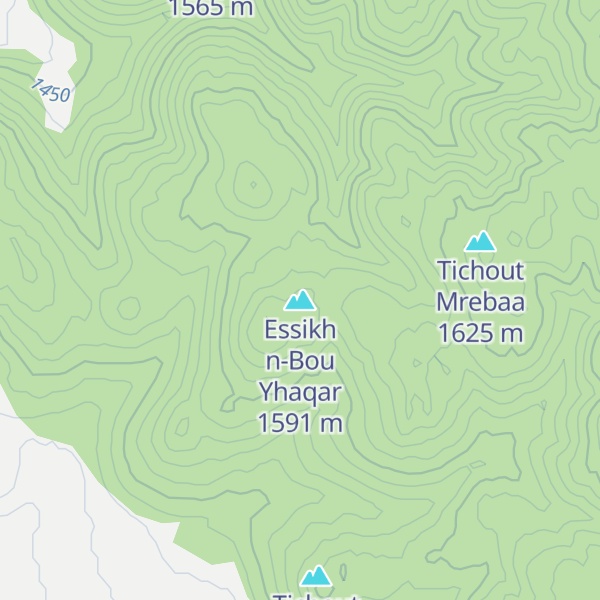 Map of Essikh n-Bou Yhaqar