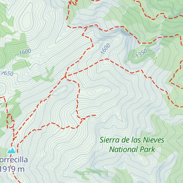 Map of Cerro de los Valientes