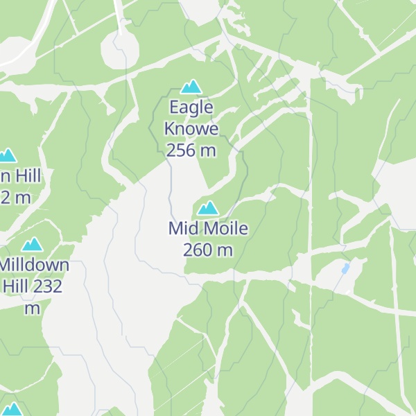 Map of Mid Moile