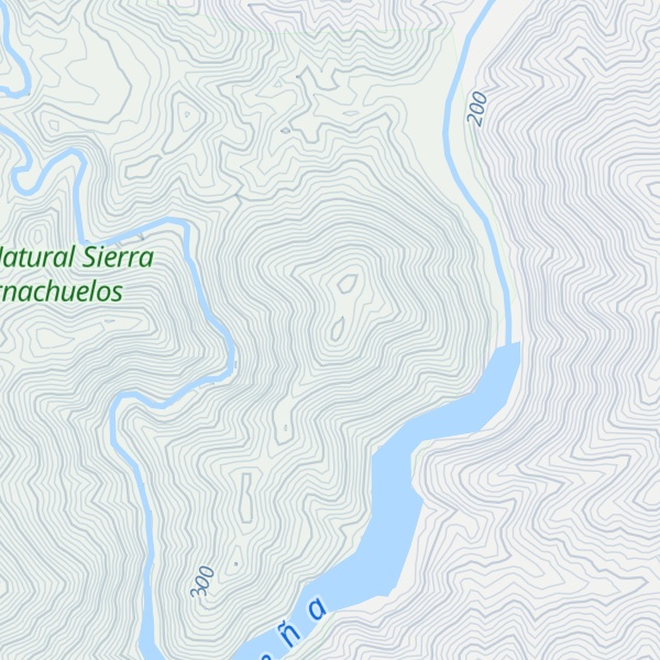 Map of Cerro del Trigo
