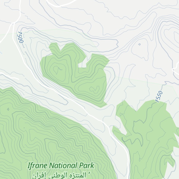 Map of Tichout Lkidar