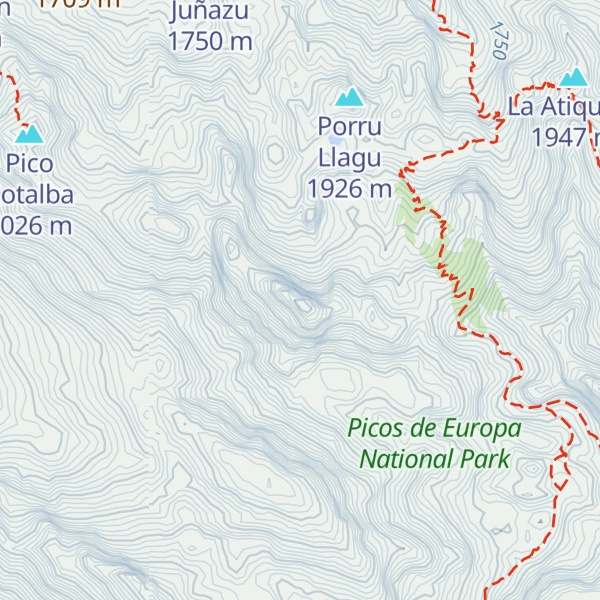 Map of El Requexón