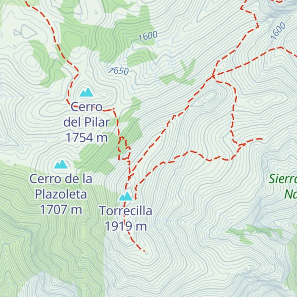 Map of Sierra de Tolox