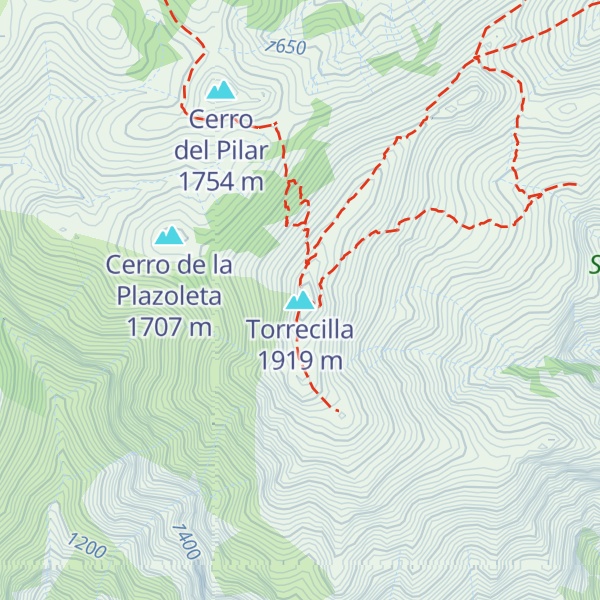 Map of Torrecilla