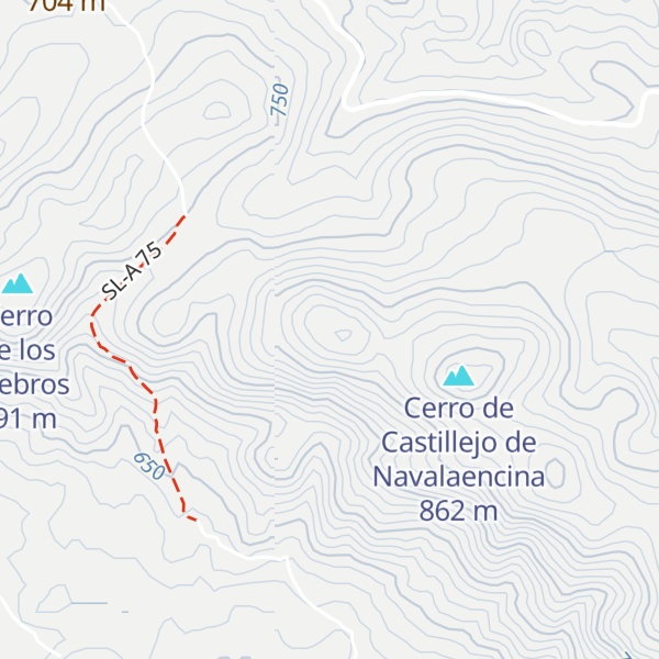 Map of Sierra de las Tonadas