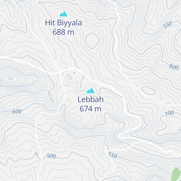 Map of Lebbah