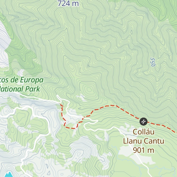Map of Canto del Utre