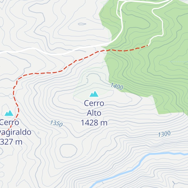 Map of Cerro Alto