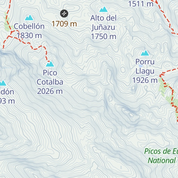 Map of Torre de la Canal Vaquera