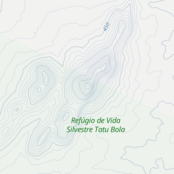 Map of Serra do Desvio