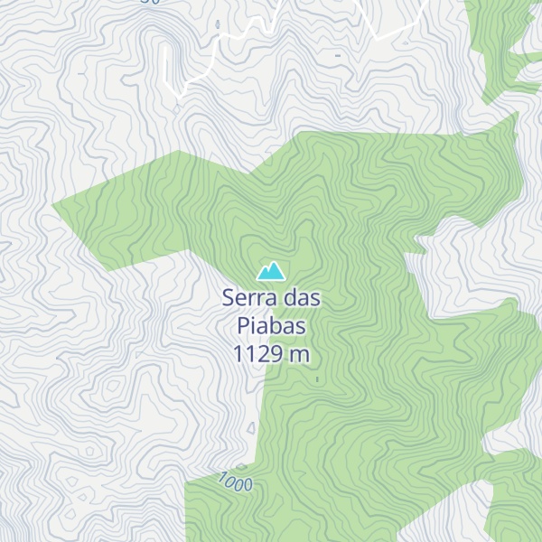 Map of Serra das Piabas