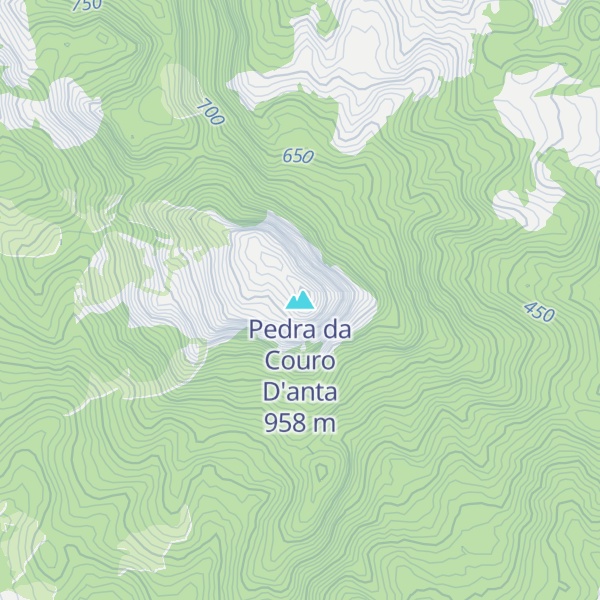 Map of Pedra da Couro D'anta