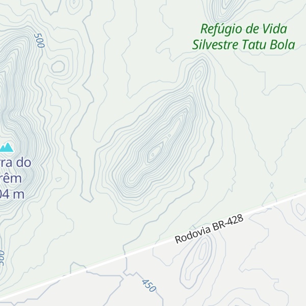Map of Serra da Serrania
