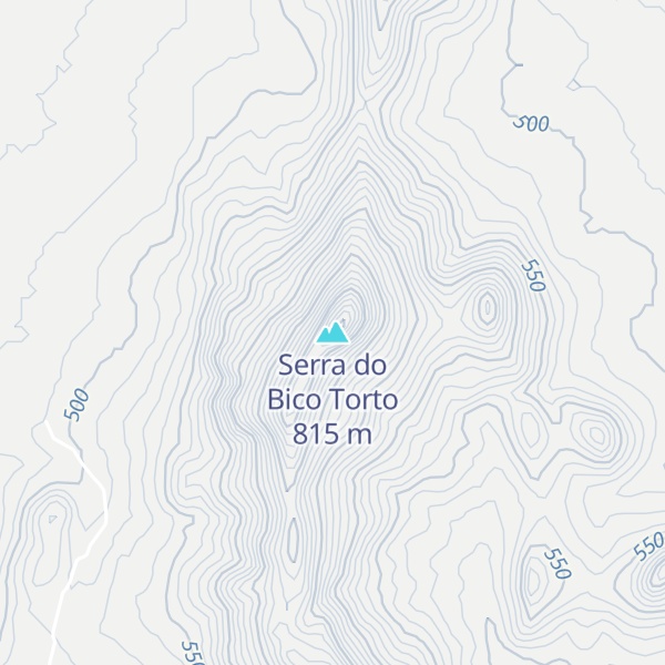 Map of Serra do Bico Torto