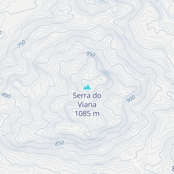 Map of Serra do Viana