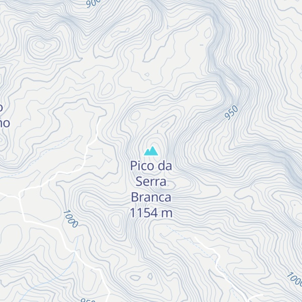 Map of Pico da Serra Branca
