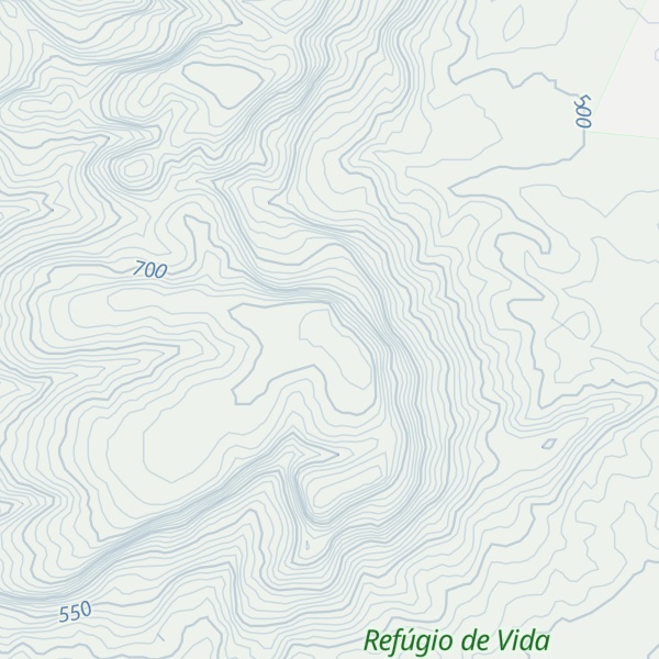 Map of Serra dos Algodões