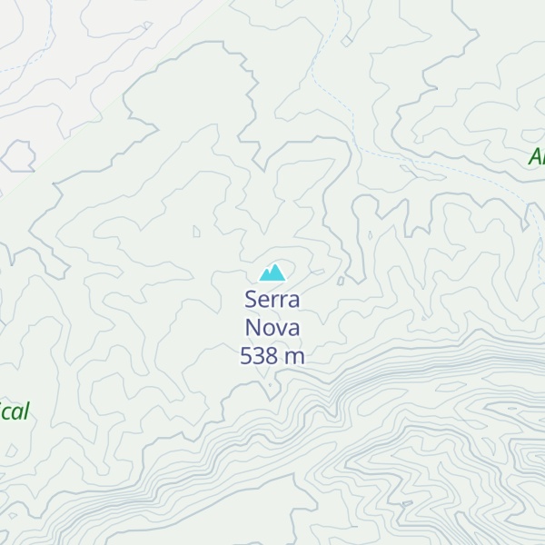 Map of Serra Nova