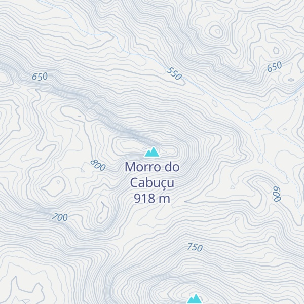 Map of Morro do Cabuçu