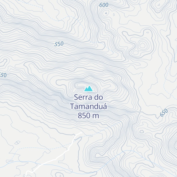Map of Serra do Tamanduá