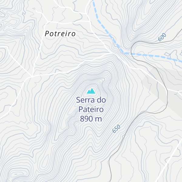 Map of Serra do Pateiro