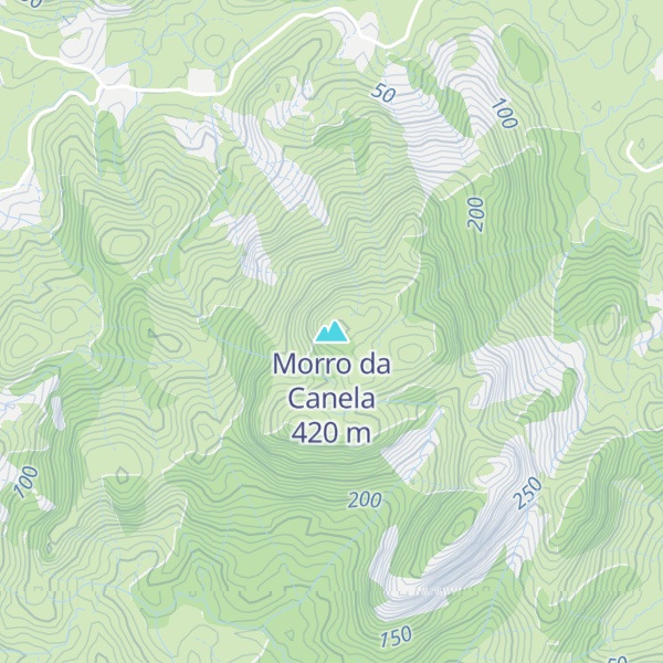 Map of Morro da Canela