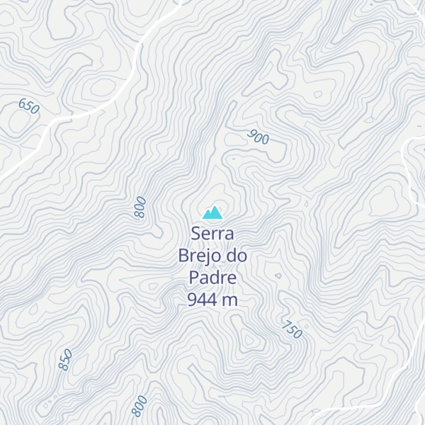 Map of Serra Brejo do Padre