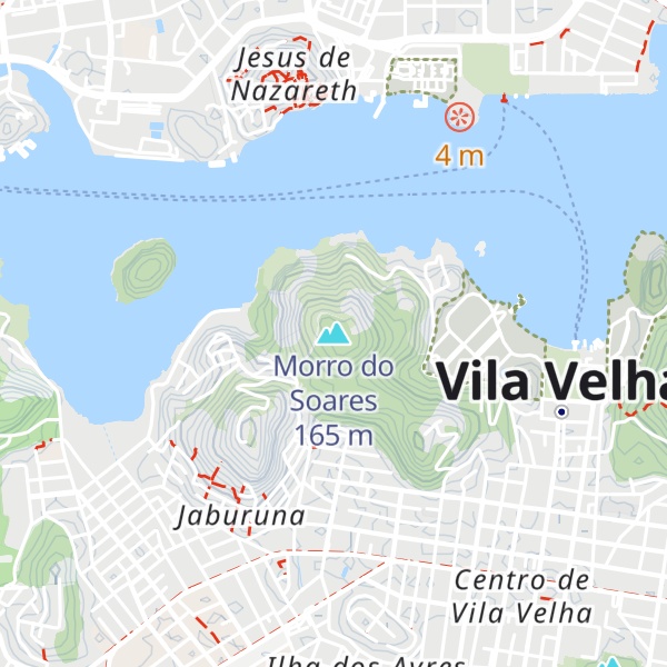Map of Morro do Soares