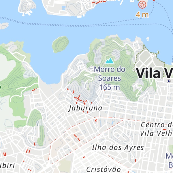 Map of Morro de Jaburuna